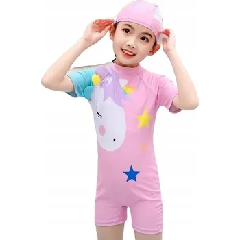 Podprsenka PLAVKY KOMBINEZA JEDNOROŽEC UV UPF50+ 152