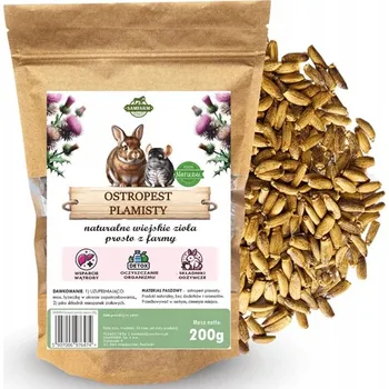 Krmivo pro hlodavce Samfarm bylinkové pamlsky 0,2 kg pro křeček, osmák degu, králíka, myš, pískomila, potkana, činčilu, morče, veverku