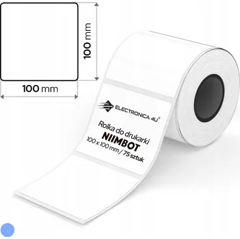 Samolepící etiketa Samolepicí etikety, termální samolepky pro tiskárnu Niimbot B4, 100x100 mm