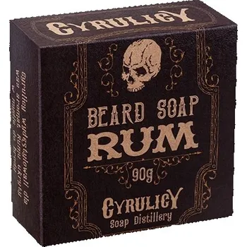 Cyrulicy 90 g mýdlo na vousy s vůní rumu