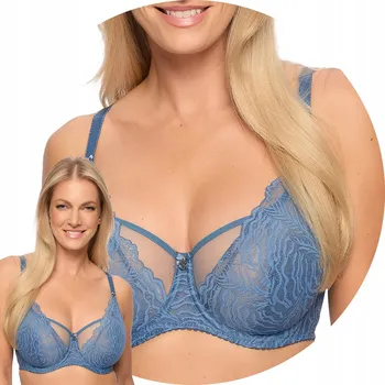 Podprsenka Gaia 1229 Jessia Měkká podprsenka modrá 75D