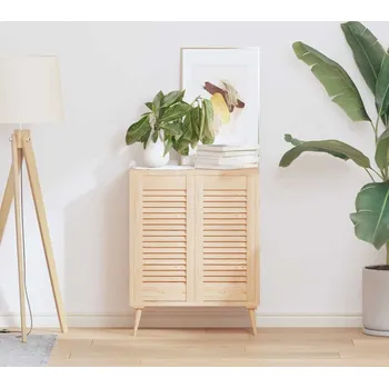 vidaXL Skříňové dveře Louvred Design 2 ks 61,5x29,5 cm [4015901] Barva: Přírodní