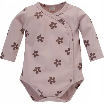 Kojenecký body Pinokio Body s rozepínáním Happiness růžové, velikost 56