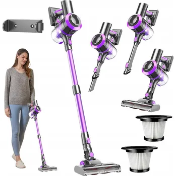Vysavač Výkonný bezdrátový tyčový cyklónový vysavač 550W