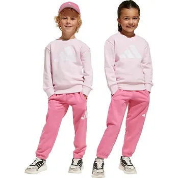 Dětská tepláková souprava adidas JE1375 růžová 03A, vel. 104