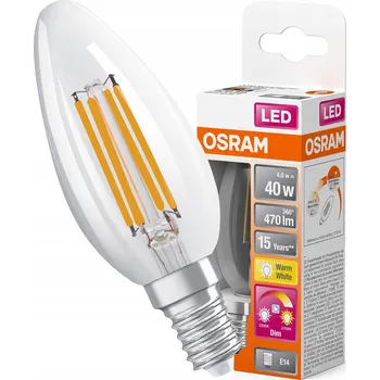 Žárovka LED žárovka Osram E14 4W 470lm 2700K teplá bílá