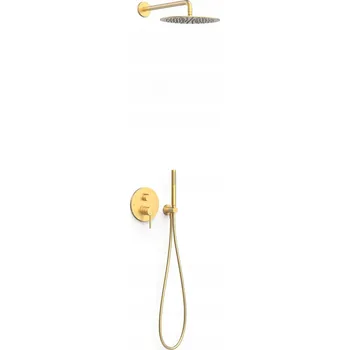 Vodovodní baterie Sprchová baterie Tres Study Exclusive zlatá
