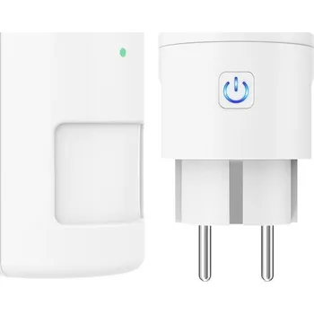 Sada domovního alarmu Zásuvka Milduall s detektorem pohybu