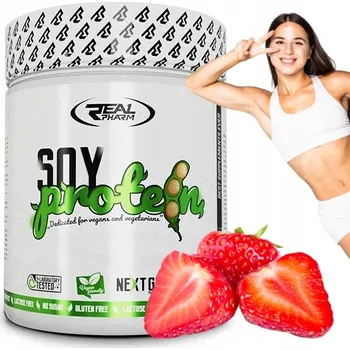 Protein Real Pharm SOY PROTEIN 600g SÓJOVÝ PROTEIN pro VEGANY
