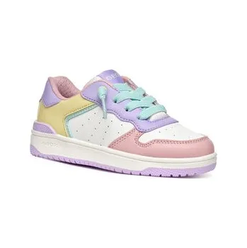 Dívčí tenisky Sneakersy Geox J Washiba J36HXD 054FU C8R2M S Růžová 32