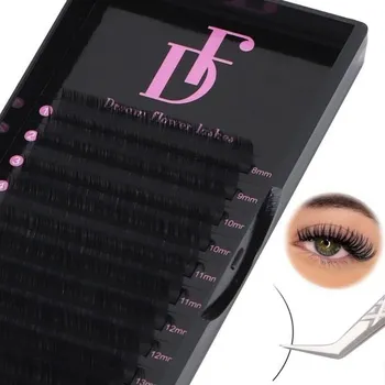 Přípravek na tvář DF Prodlužování řas, profesionální různé vel