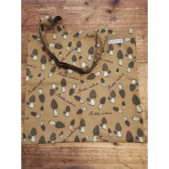 Nákupní košík Taška na houby "Smrž" modrá