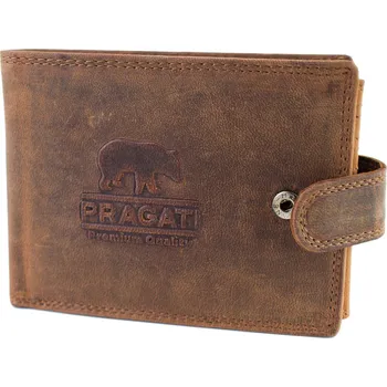 Peněženka Master Pragati Elite luxusní pánska kožena peněženka hnědá premium kůže GTI 425L