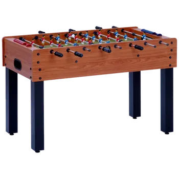 Fotbal Garlando F-1, hnědé provedení, zasouvací tyče bezpečné pro děti