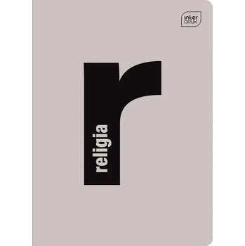 Sešit A5 s mřížkou Interdruk Náboženství 60 listů