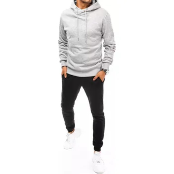 Dstreet Pánská souprava Yihon šedo-černá M AX0670 44854