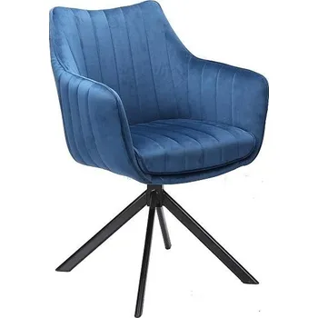 Jídelní židle Casarredo Jídelní čalouněná židle BEKO VELVET tmavě béžová/černá