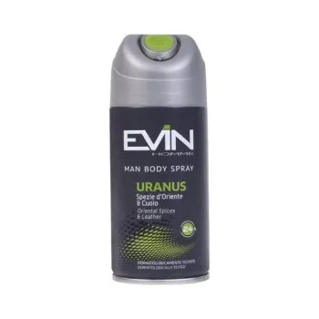 EVIN MAN BODY SPRAY URANUS deodorant 24h 150 Ml