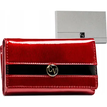 4U Cavaldi peněženka z pravé kůže červená - dámská