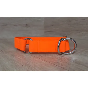 Obojek pro psa Polostahovací obojek pro psa Soft - NEON ORANŽOVÁ, M, 2,5 cm