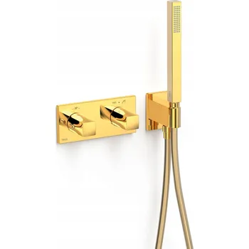 Vodovodní baterie Sprchová baterie TRES B-system zlatá