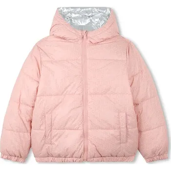 Dětská oboustranná bunda Kenzo Kids K61305.102.108 růžová 30X, vel. 108