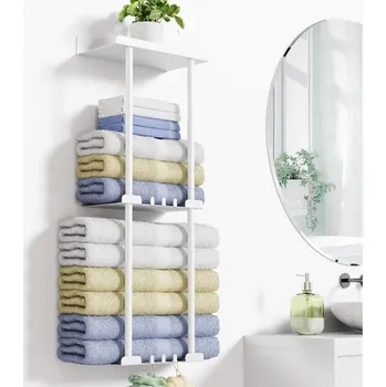 Věšák na ručníky LYL. Ling bílý