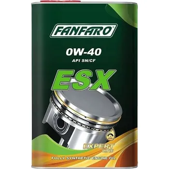 Motorový olej FF6711-1ME Motorový olej FanFaro ESX 0W-40, 1L