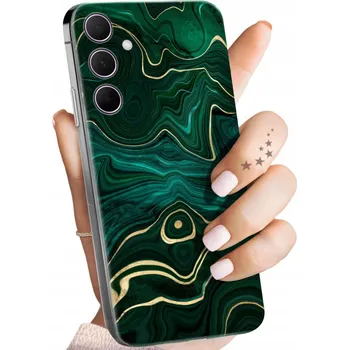 Pouzdro na mobilní telefon Zadní Kryt Hello Case pro Samsung Galaxy A35 5G zelený