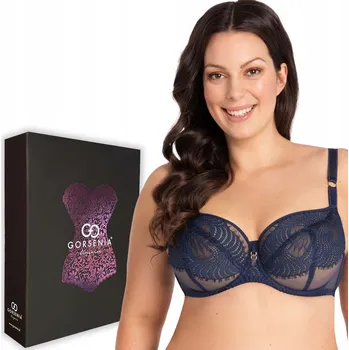 Podprsenka Gorsenia podprsenka s měkkými košíčky modrá velikost 70I