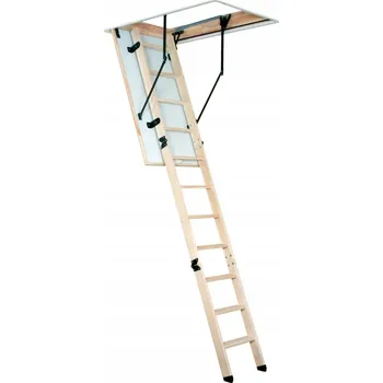 Schody strychowe oman 120x55 na strych drzwi výlez na půdu, poklop