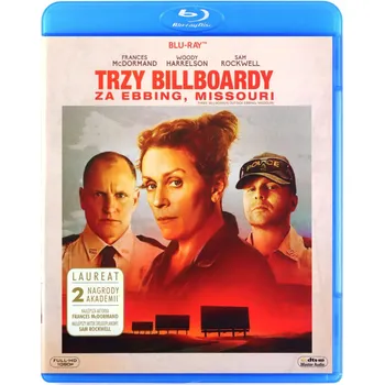Blu-ray film TRZY BILLBOARDY ZA EBBING, MISSOURI Blu-ray disk