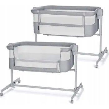 Cestovní postýlka Kinderkraft 50,5 x 84,5 cm šedá