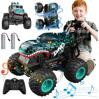 RC model auta DÁLKOVĚ OVLÁDANÉ AUTO RC MONSTER TRUCK DINOSAUŘI 1:20 2,4 GHz