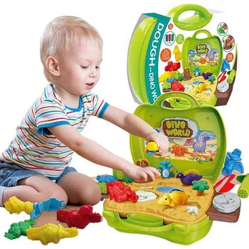 Modelovací hmota Norimpex Modelína Dinosaur World in the Suit