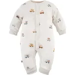 Eevi Overal bez nožiček Cars&Bears ecru - 86
