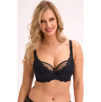 Podprsenka Gaia podprsenka polovyztužená černá velikost 85D