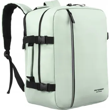 Městský batoh PETERSON batoh cestovní příruční zavazadlo voděodolný 40x30x20 kabinový