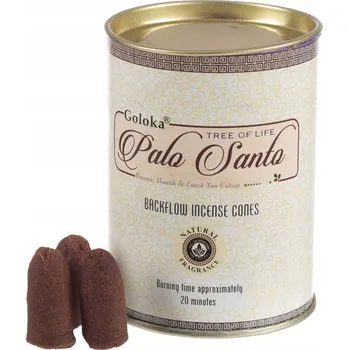 Vonná tyčinka Vonné kužely Goloka Backflow Palo Santo