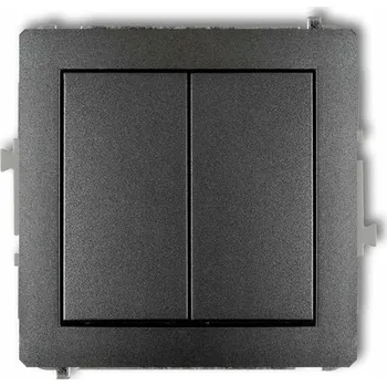 vypínač Schodišťový vypínač pod omítku Karlik grafitový 11DWP-33.1