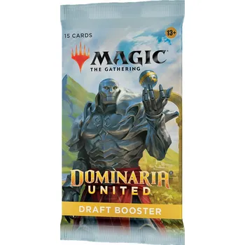 Sběratelská karetní hra Karta Magic: The Gathering Booster DRAFT MtG Dominaria United 15 karet Magic the Gathering Wizards Of The Coast