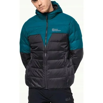 3054 BUNDA Jack Wolfskin PÁNSKÁ ZIMNÍ S KAPUCÍ péřová DNA TUNDRA M