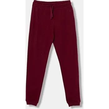 Dětská móda Dětské bavlněné tepláky United Colors of Benetton 3J68CF02H.G.Season.9BYA burgundské 93X, vel. 140