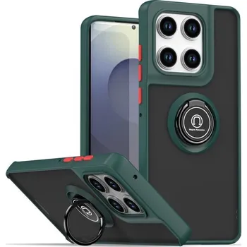 VSECHNONAMOBIL 130342 SHADOW Ochranný kryt s držákem Motorola Edge 60 Pro tmavě zelený