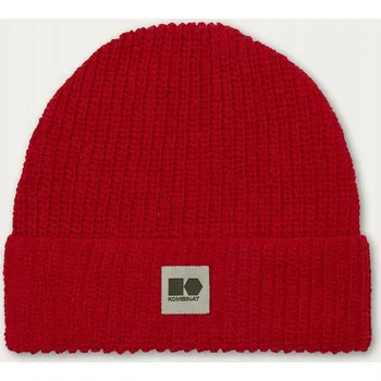 Čepice Čepice zimní konopná ČERVENÁ beanie přírodní TERMOREGULACE PL VÝROBA