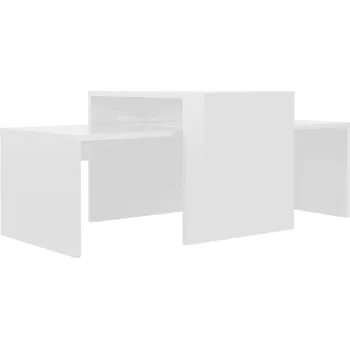 Konferenční stolek Konferenční stolek VidaXL obdélníkový 100 x 48 x 40 cm bílý