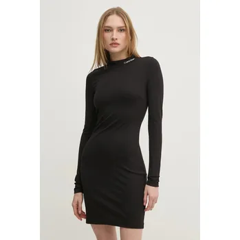 Dámské šaty Šaty Calvin Klein Jeans J20J225074 černá 99X, vel. M