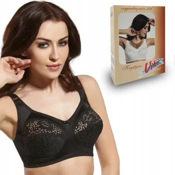 Dámské spodní prádlo Viki podprsenka nevyztužená černá velikost 80H