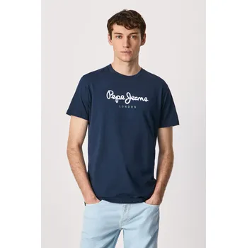 Pepe Jeans Pánské tričko EGGO N Barva: modrá, Velikost: S