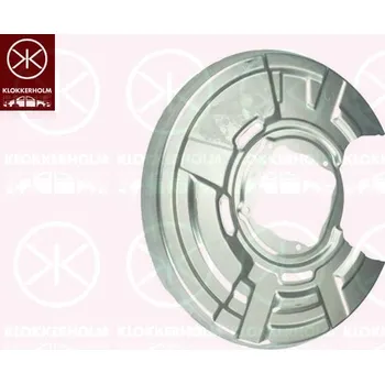 Brzdový kotouč Ochranný plech proti rozstřikování, brzdový kotouč KLOKKERHOLM 0067878